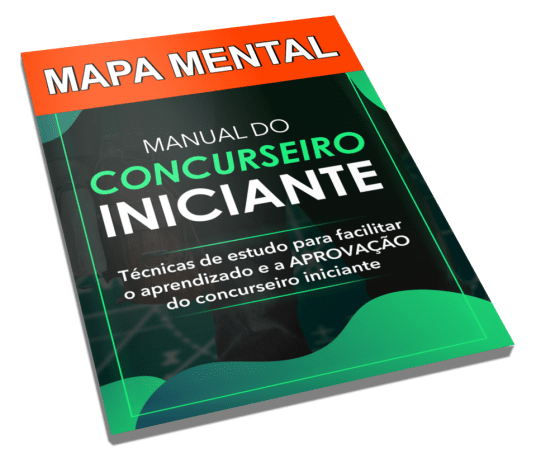 Mapa Mental - Manual do Concurseiro Iniciante