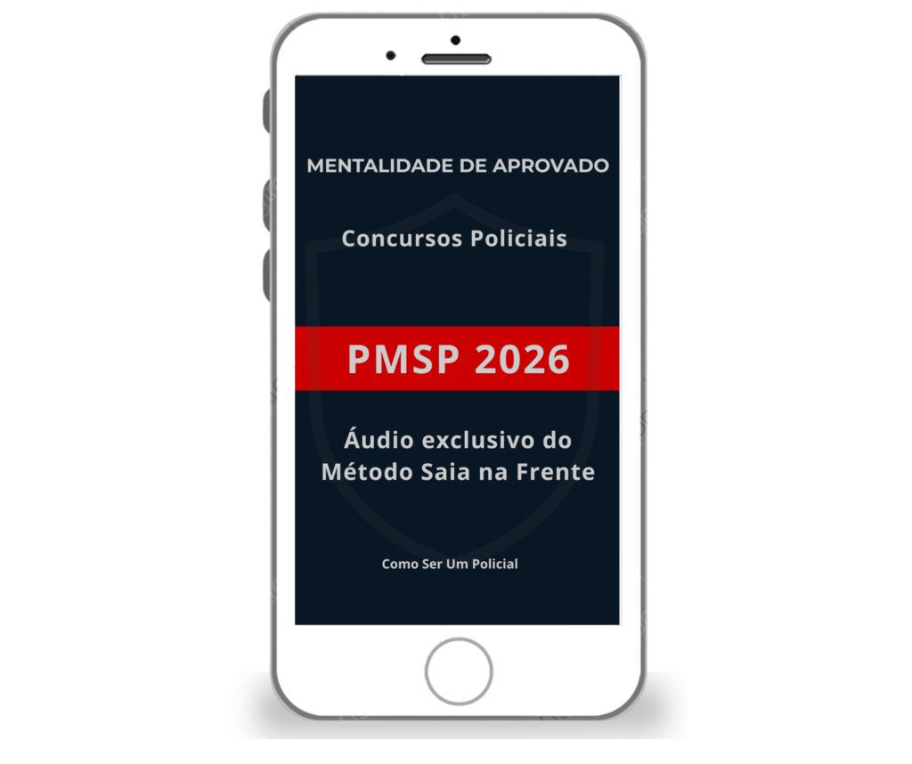 CAPA PRONTA Audio mentalidade de Aprovado 1024x858 - M&eacute;todo Saia na Frente - PMSP