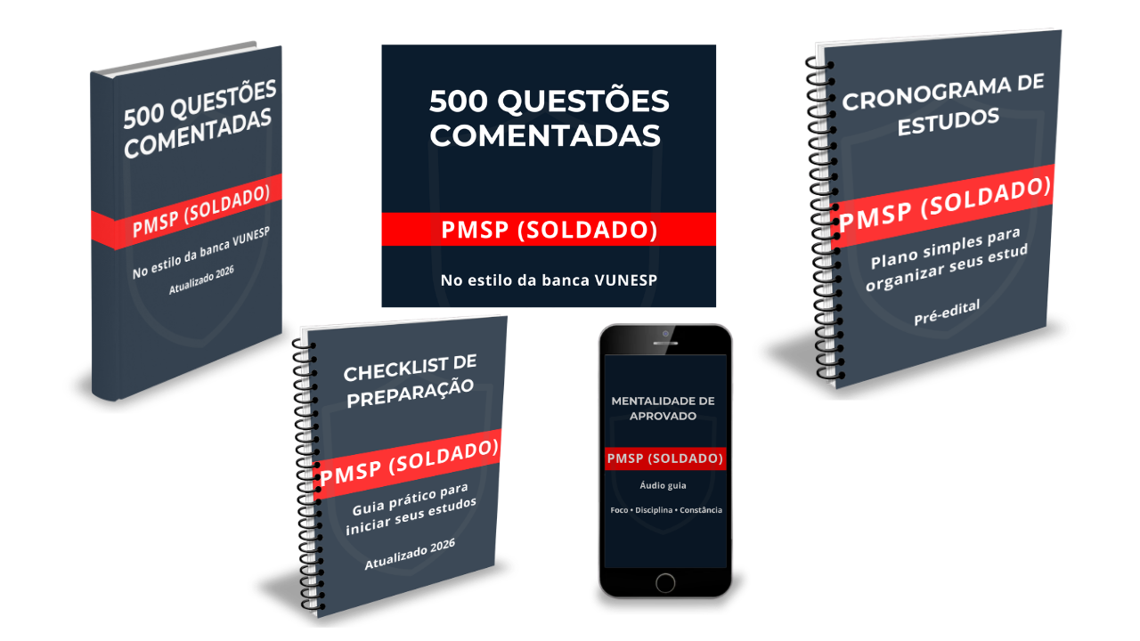 500 Questoes Comentadas Todas capas juntas 1 - 500 Quest&otilde;es Comentadas PMSP