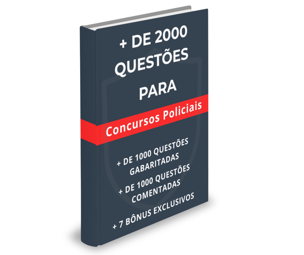 CAPA 3D 2000 Questoes Concursos Policiais 1024x858 - Quest&otilde;es Concursos Policiais